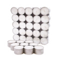 home decor paraffin white tea light candles 4hours unscented 100pcs